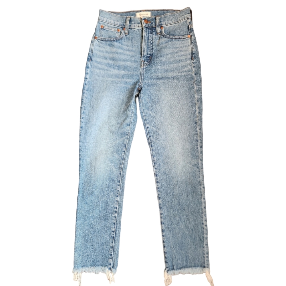 Madewell Light Blue Straight Leg Jeans